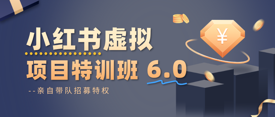 小红书虚拟项目特训班6.0 ，养号/选品/自动发货/爆款笔记(含40节视频课)-轻创驿站