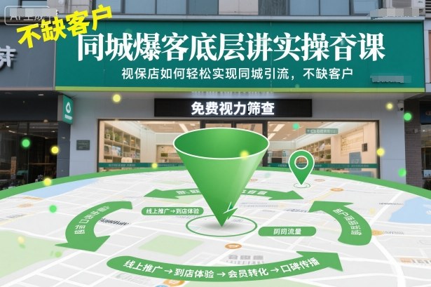 同城爆客底层实操课，视保店如何轻松实现同城引流，不缺客户！-轻创驿站